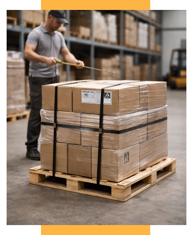 Упаковка и паллетирование грузов от 3575 р. | СетСервис-Чпв