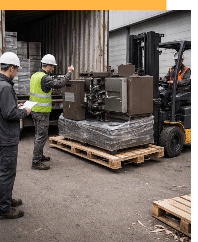 Доставка промышленного оборудования из Европы от 45968