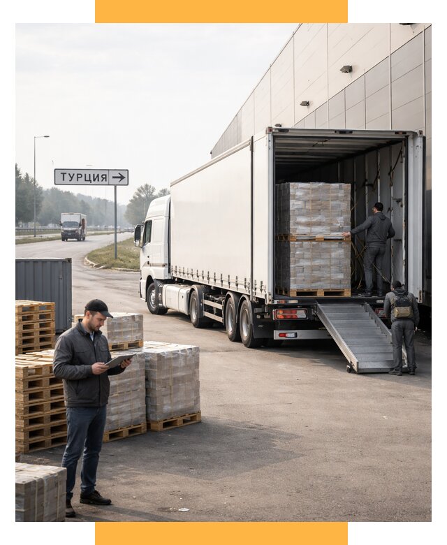 Автоперевозки и доставка фурой из Турции от 122580 р. | СетСервис-Чпв