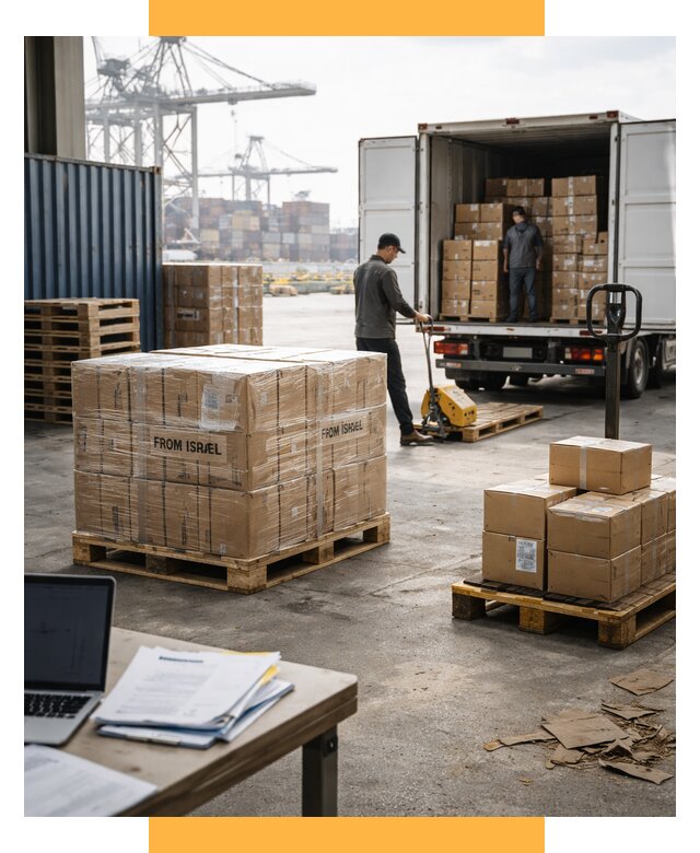 Доставка грузов из Израиля от 15323 р., логистика от СетСервис-Чпв