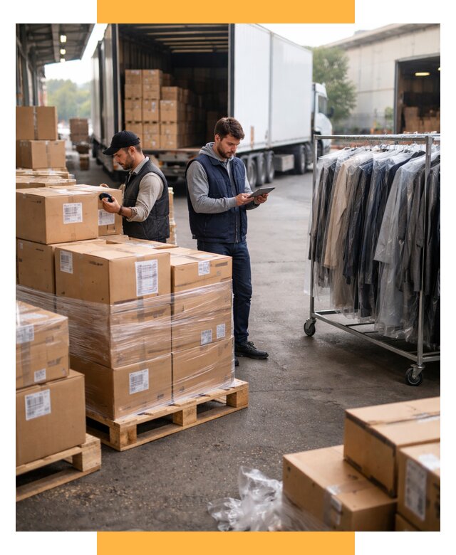 Перевозка и доставка одежды из Китая от 7661 р., СетСервис-Чпв