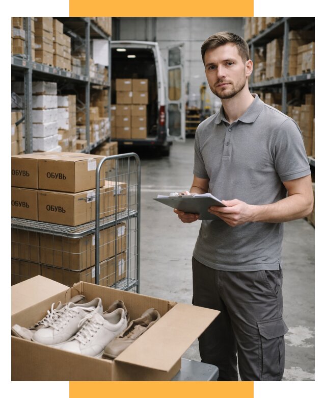 Доставка обуви из Китая и Турции от 4597 р. СетСервис-Чпв