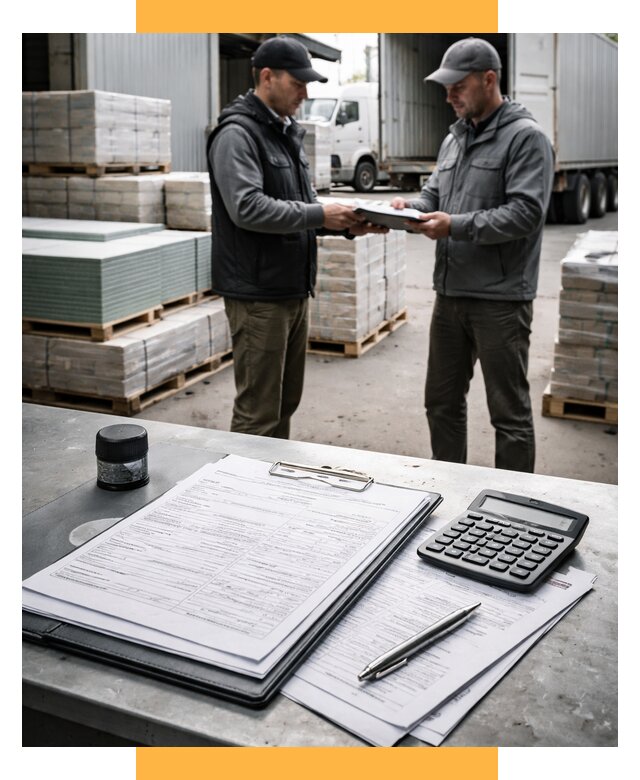 Таможенное оформление стройматериалов от 8683 р. | СетСервис-Чпв