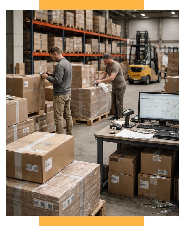 Склад консолидации в Европе от 6640 р., услуги СетСервис-Чпв